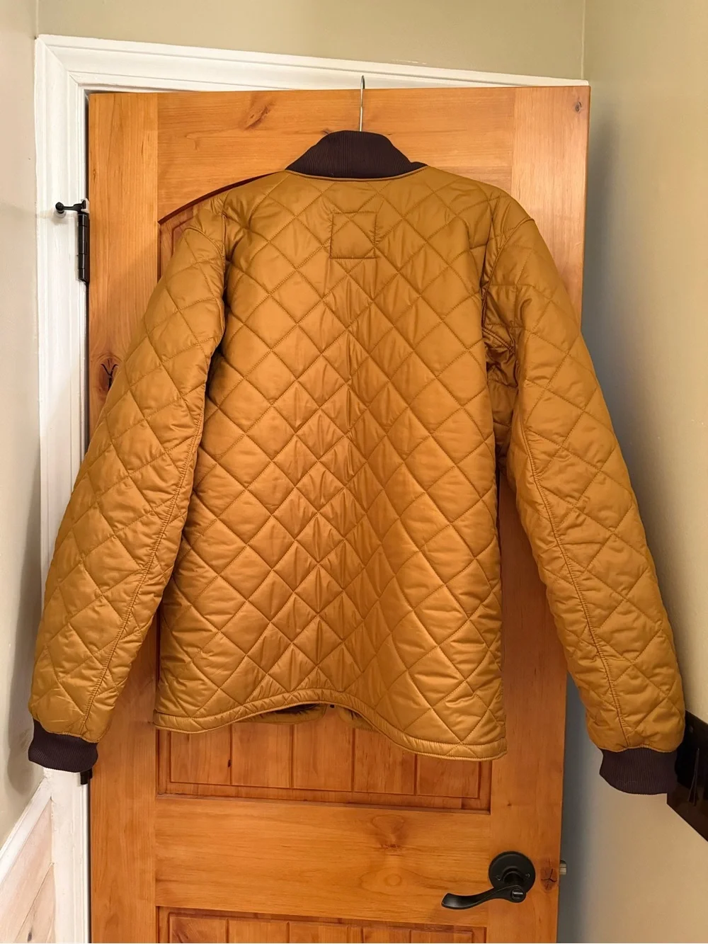 The North Face Men’s Quilted Puffer Jacket - Caramel Brown